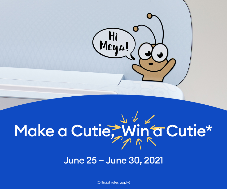Make a Cricut Cutie for your chance to win a Cutie