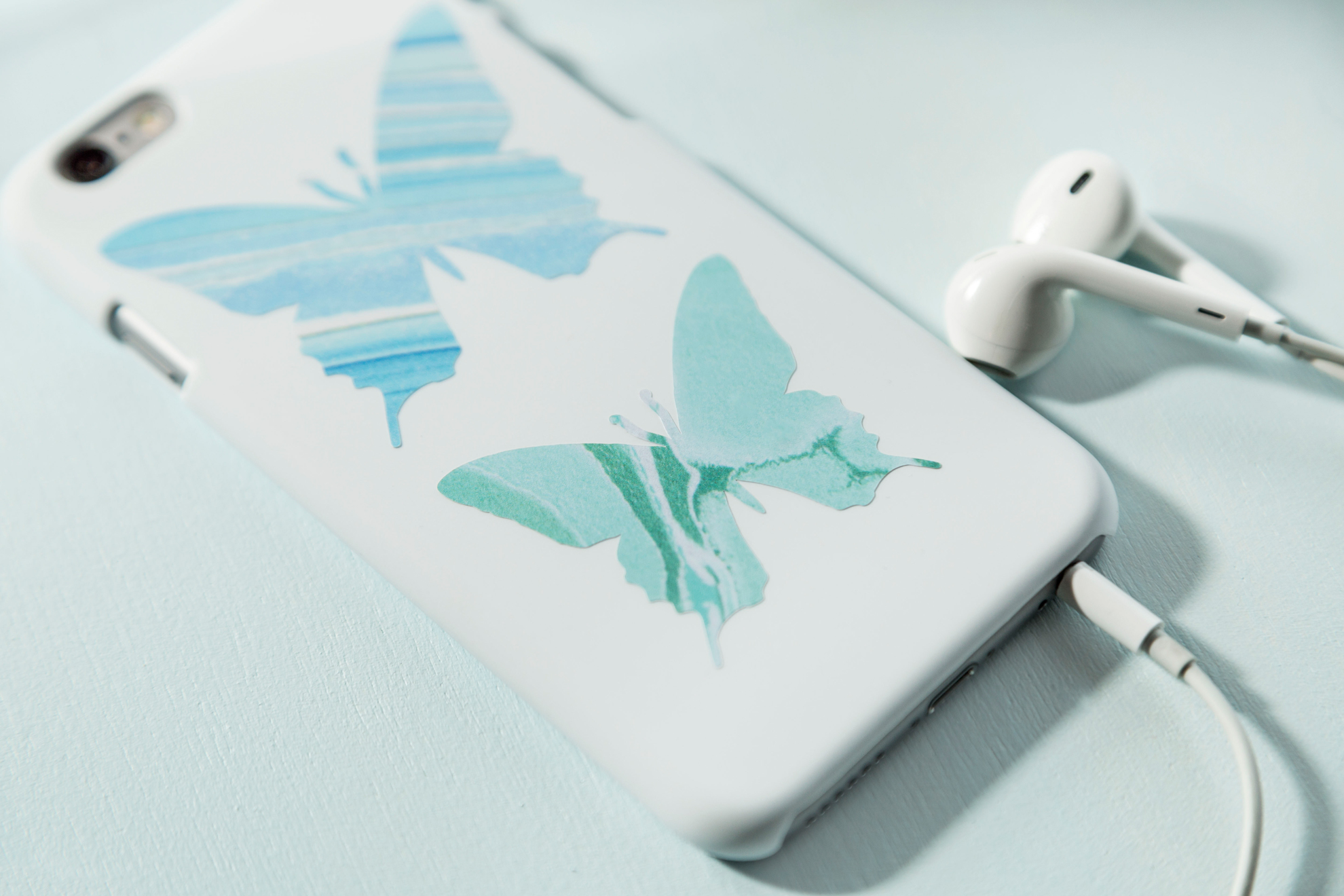 butterfly phone case decals