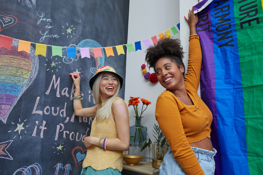 Pride party prep – DIY wall decor and more