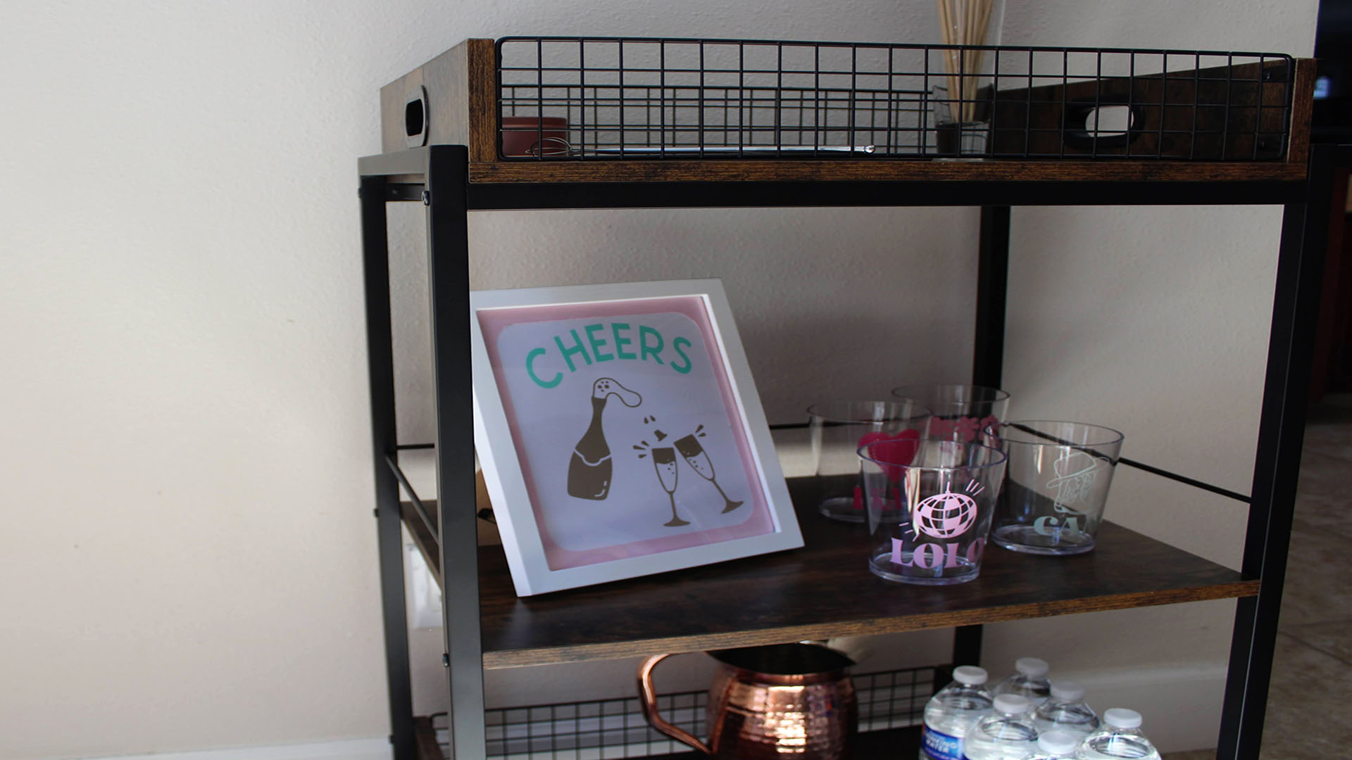 Freshen up your beverage cart with Cricut