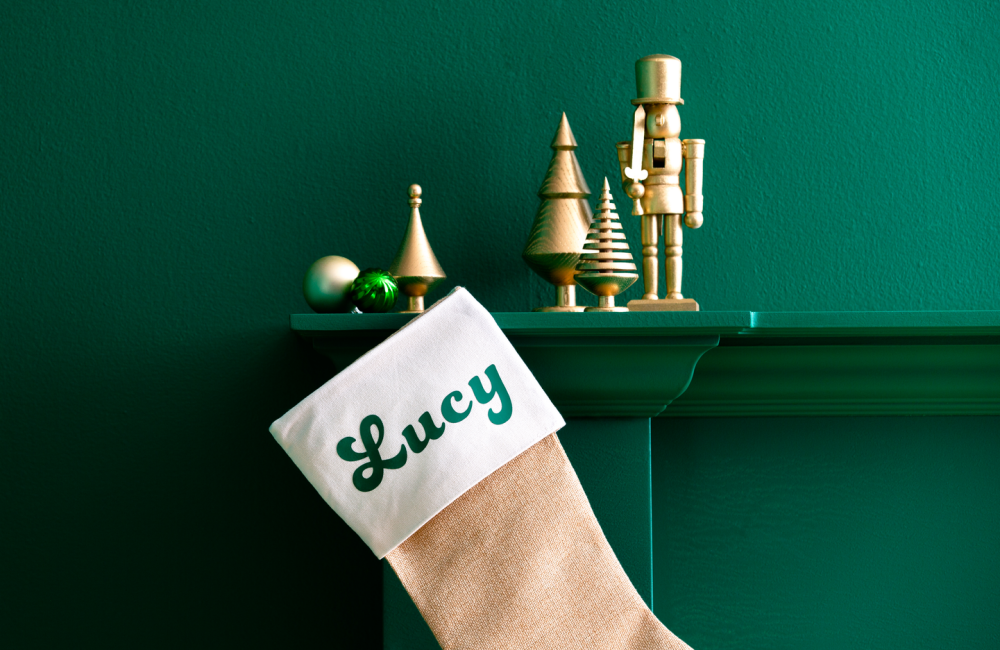 Tutorial para estas fiestas: personaliza tu calcetín de Navidad