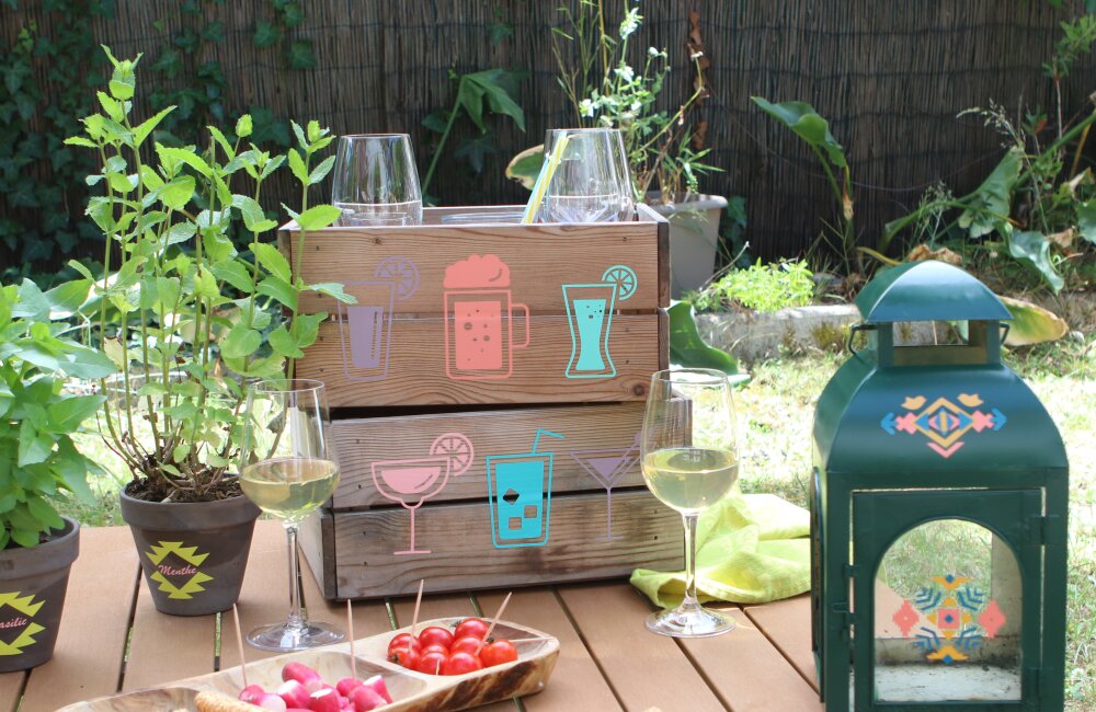Tutorial DIY: personaliza tus accesorios de jardín/terraza