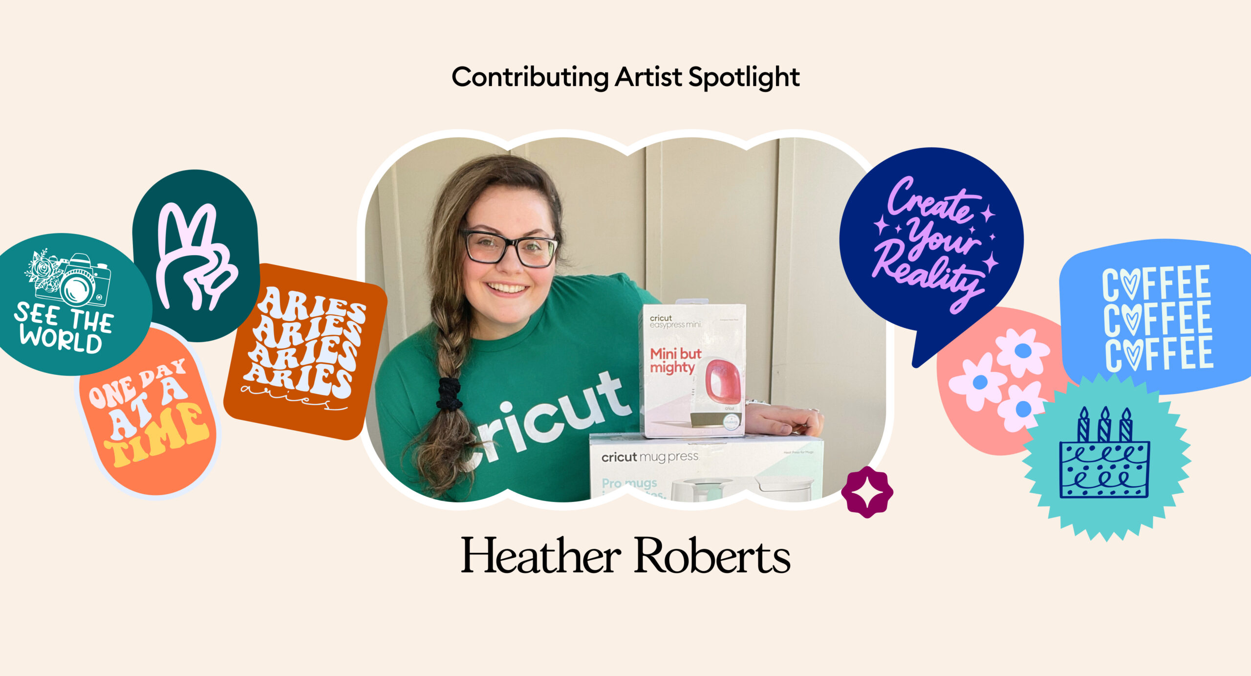 Cricut Contributing Artist Series: Heather Roberts