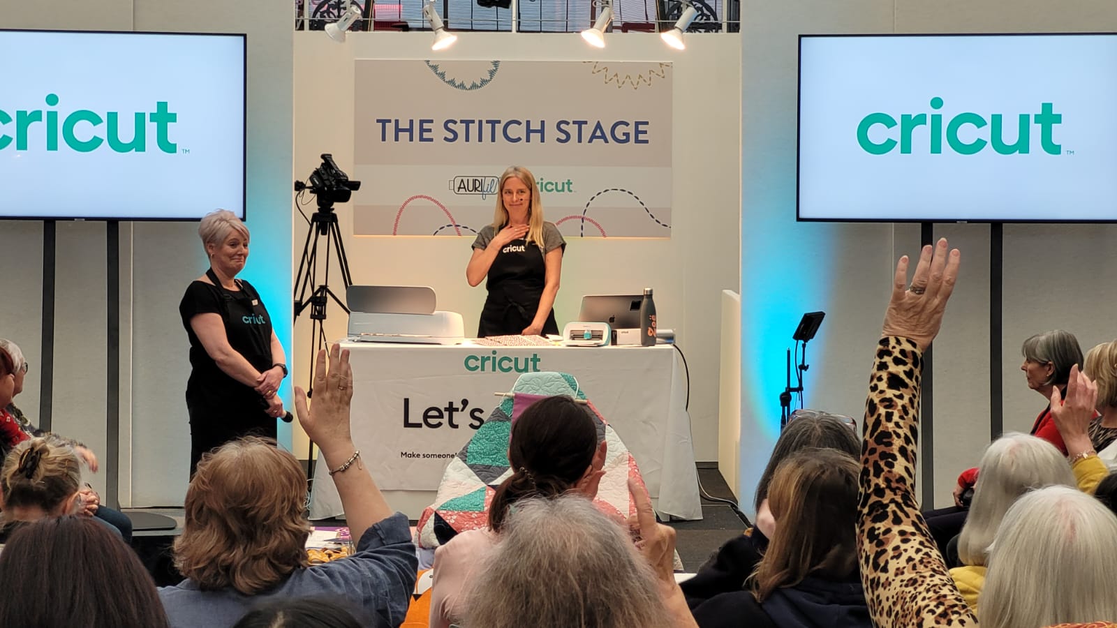 Cricut demos confirmed for the Knitting and Stitching Shows