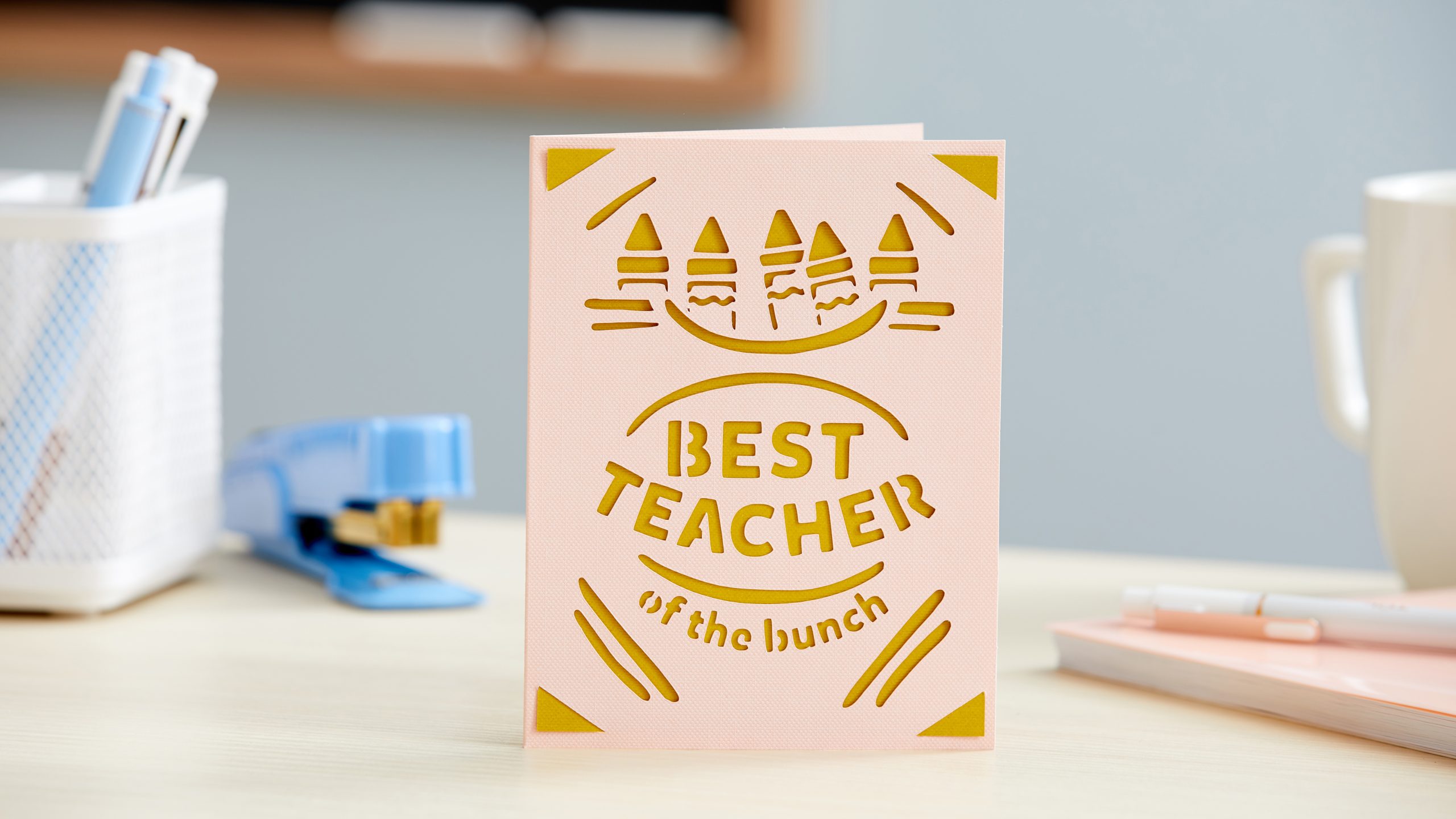 Show teacher appreciation with the gift of handmade