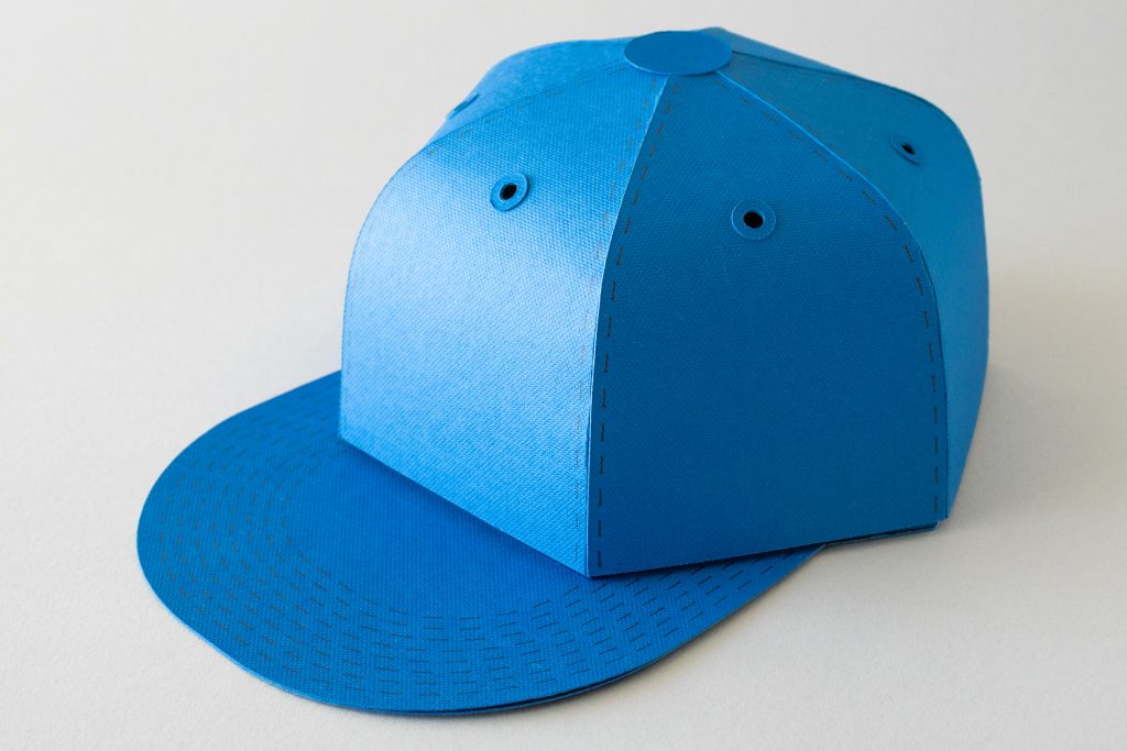 Cricut 3D paper gift box hat
