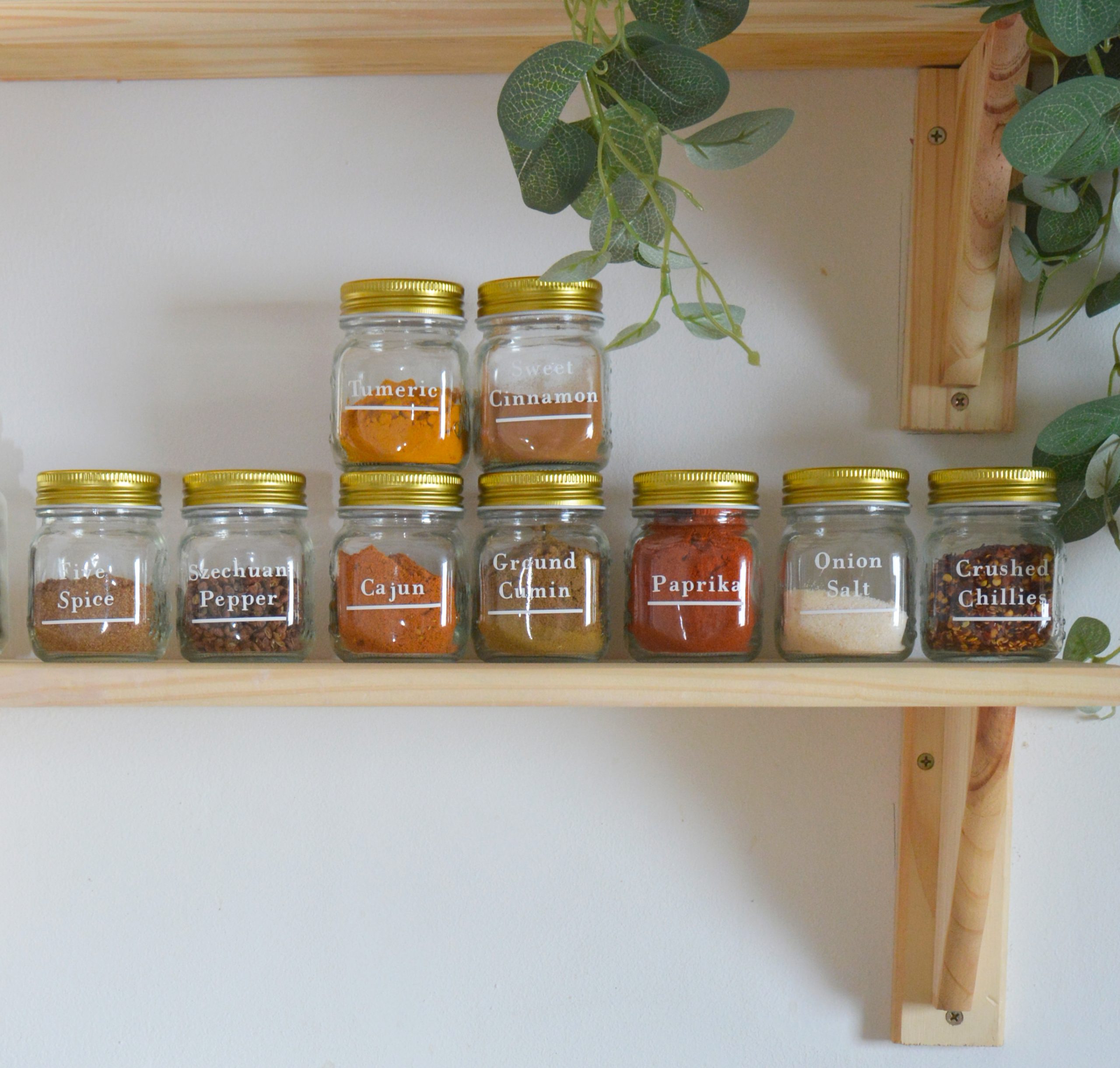 Handmade Labels for Spice Jars