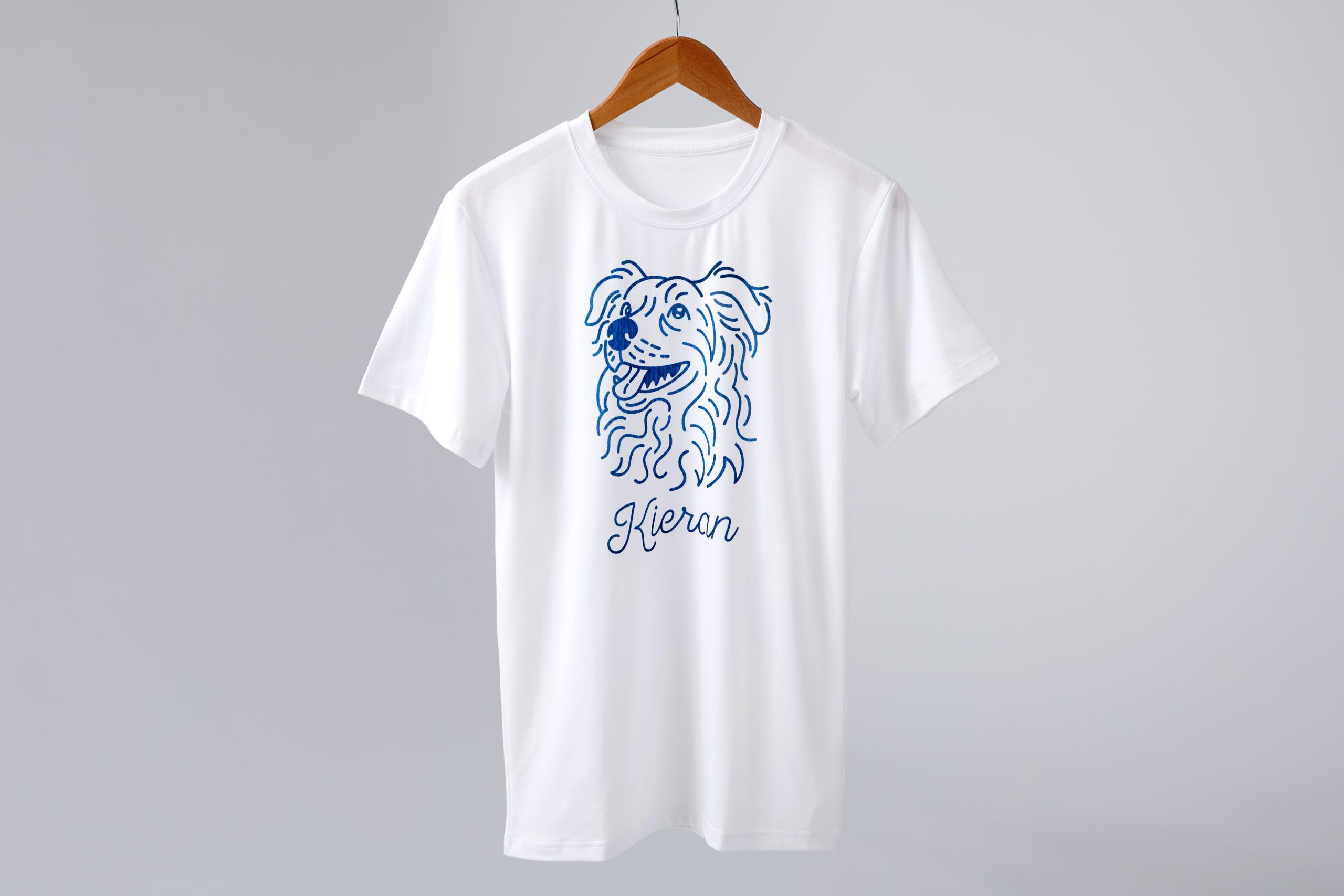 Personalised Dog t-shirt gift idea