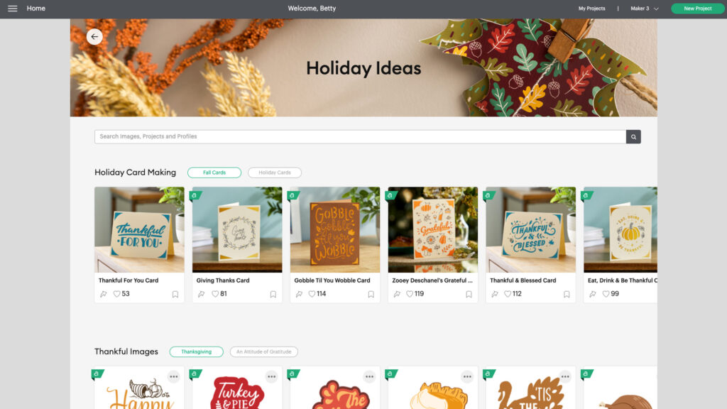 Holiday theme pages feature 