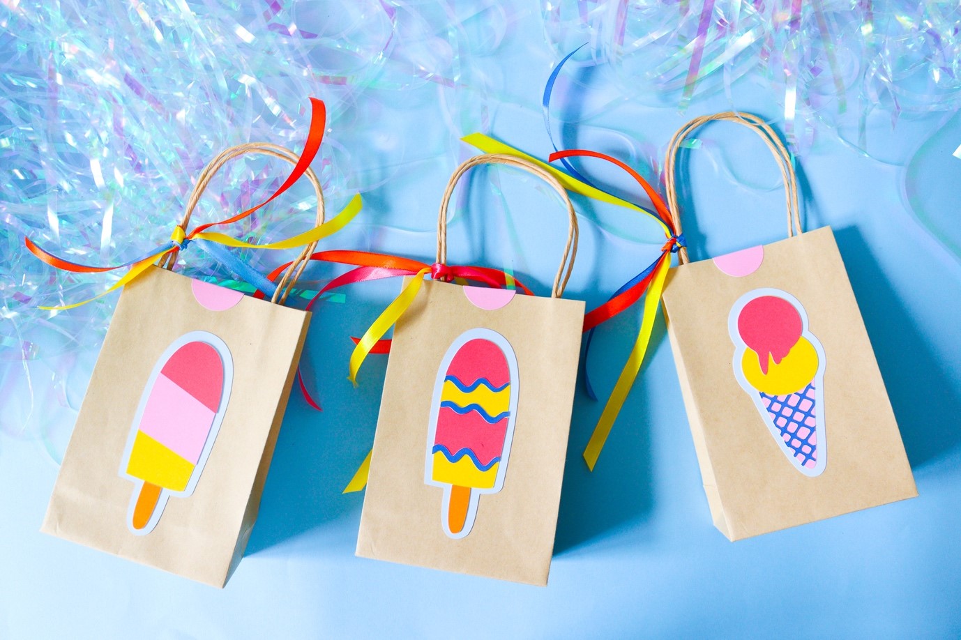 Inspiration for your Explore 3 – Ice cream party bags