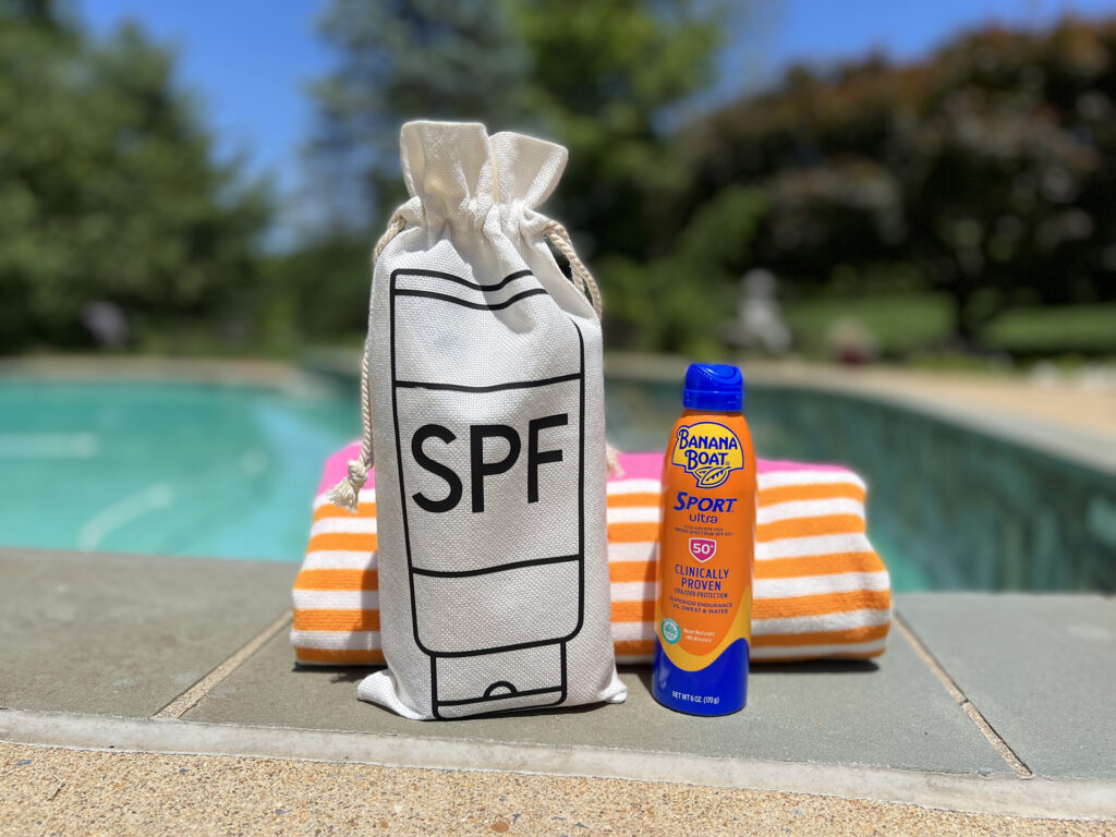 sunscreen-bag personalised idea