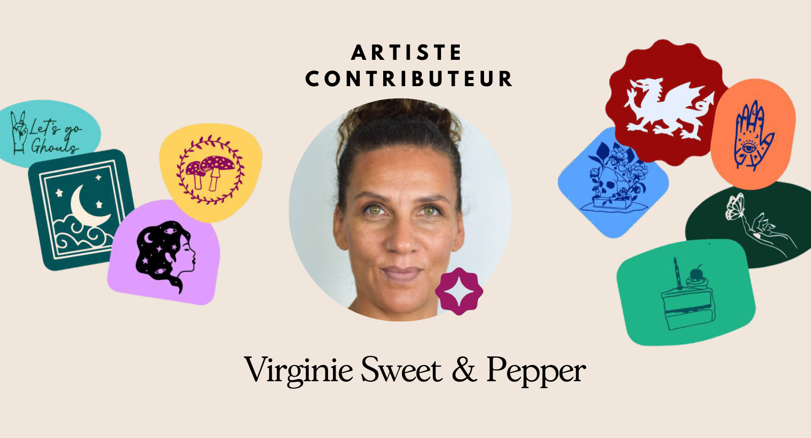 Artistes Contributeurs Cricut - Virginie Sweet & Pepper