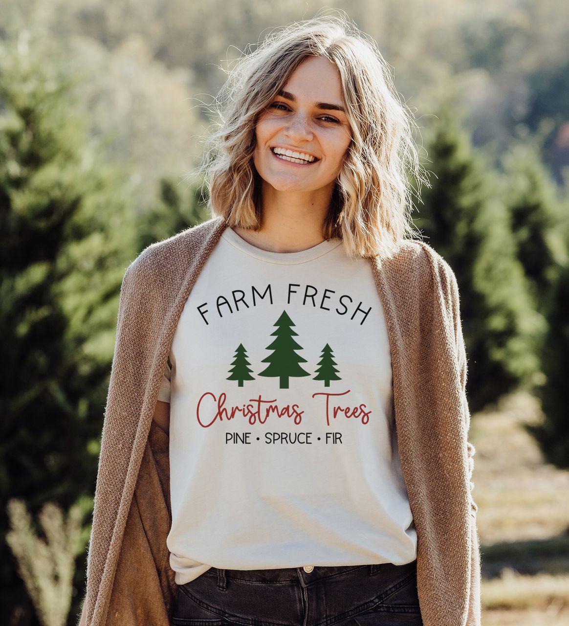 Farm Fresh Christmas Trees Shirt