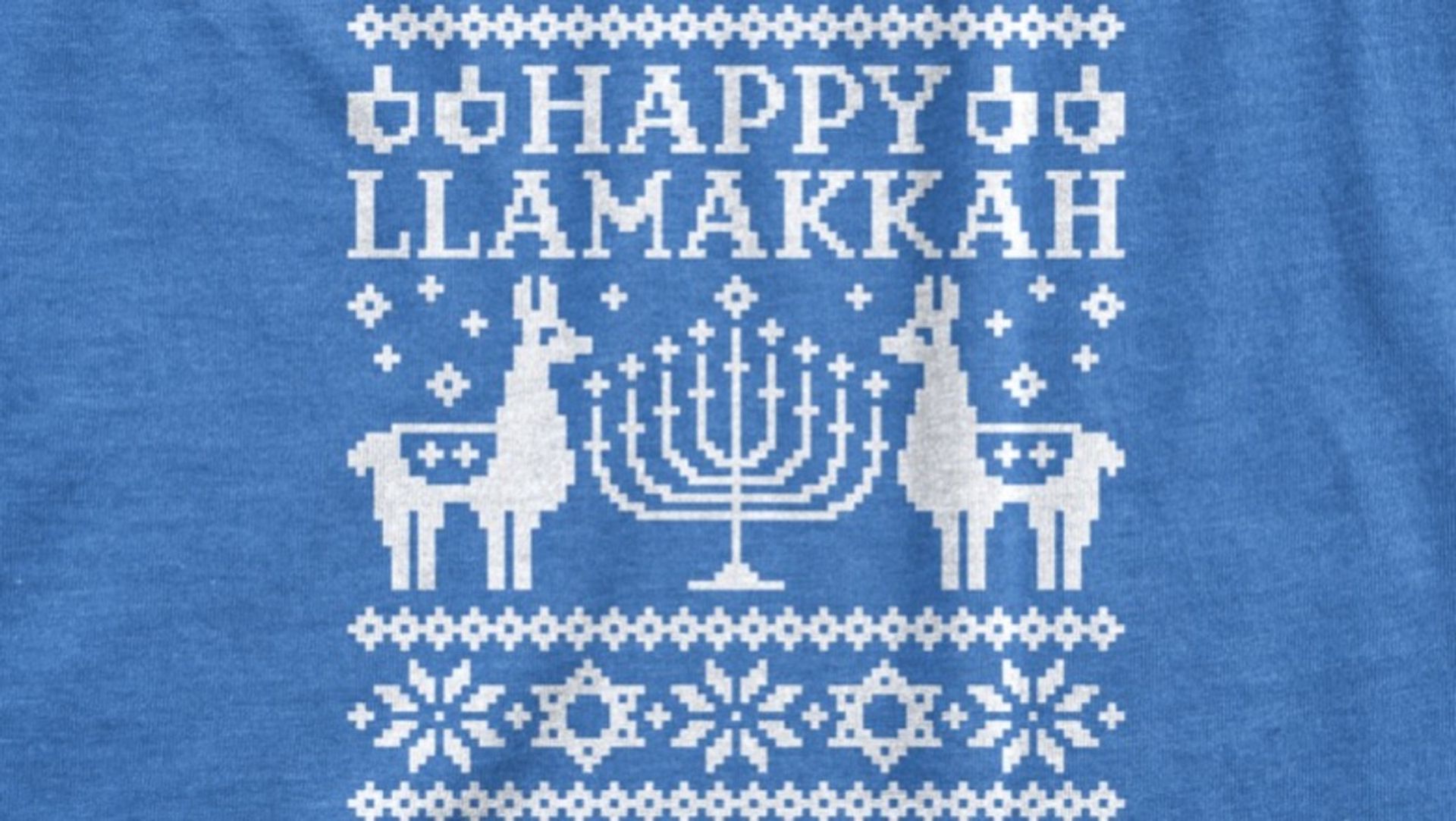 Happy Llamakkah Funny Hanukkah Shirt