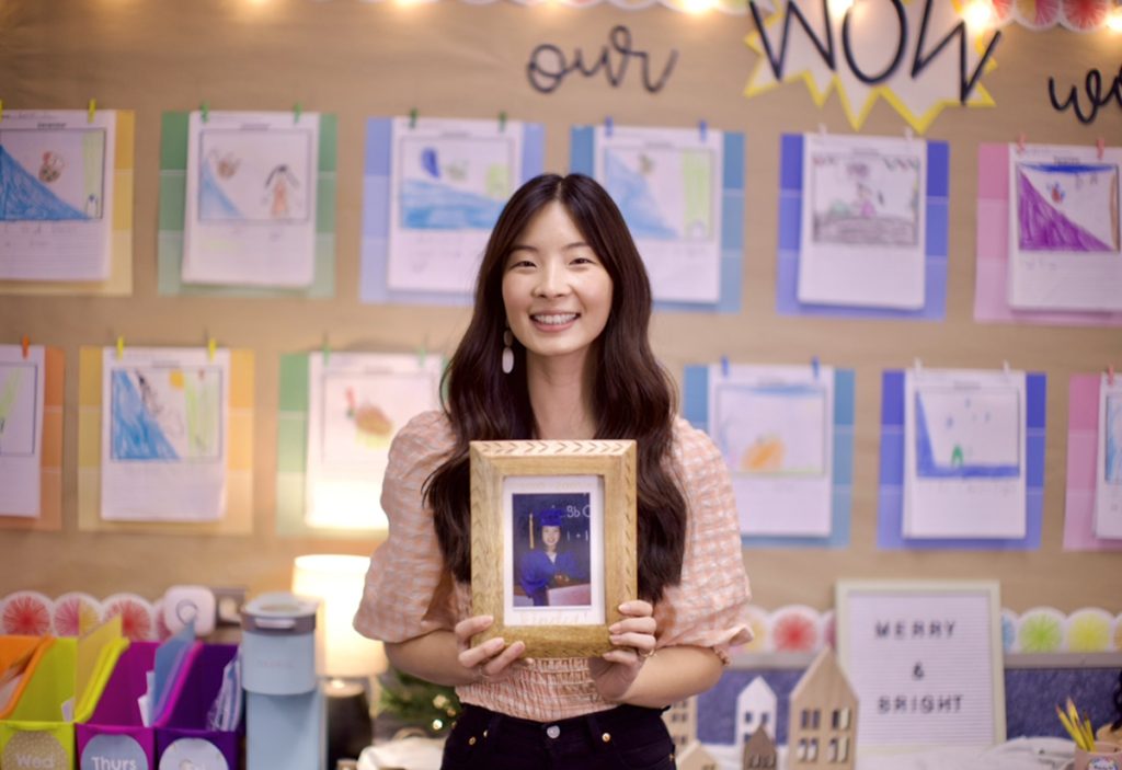 Winnie Chen, teacher who uses Cricut in her classroom