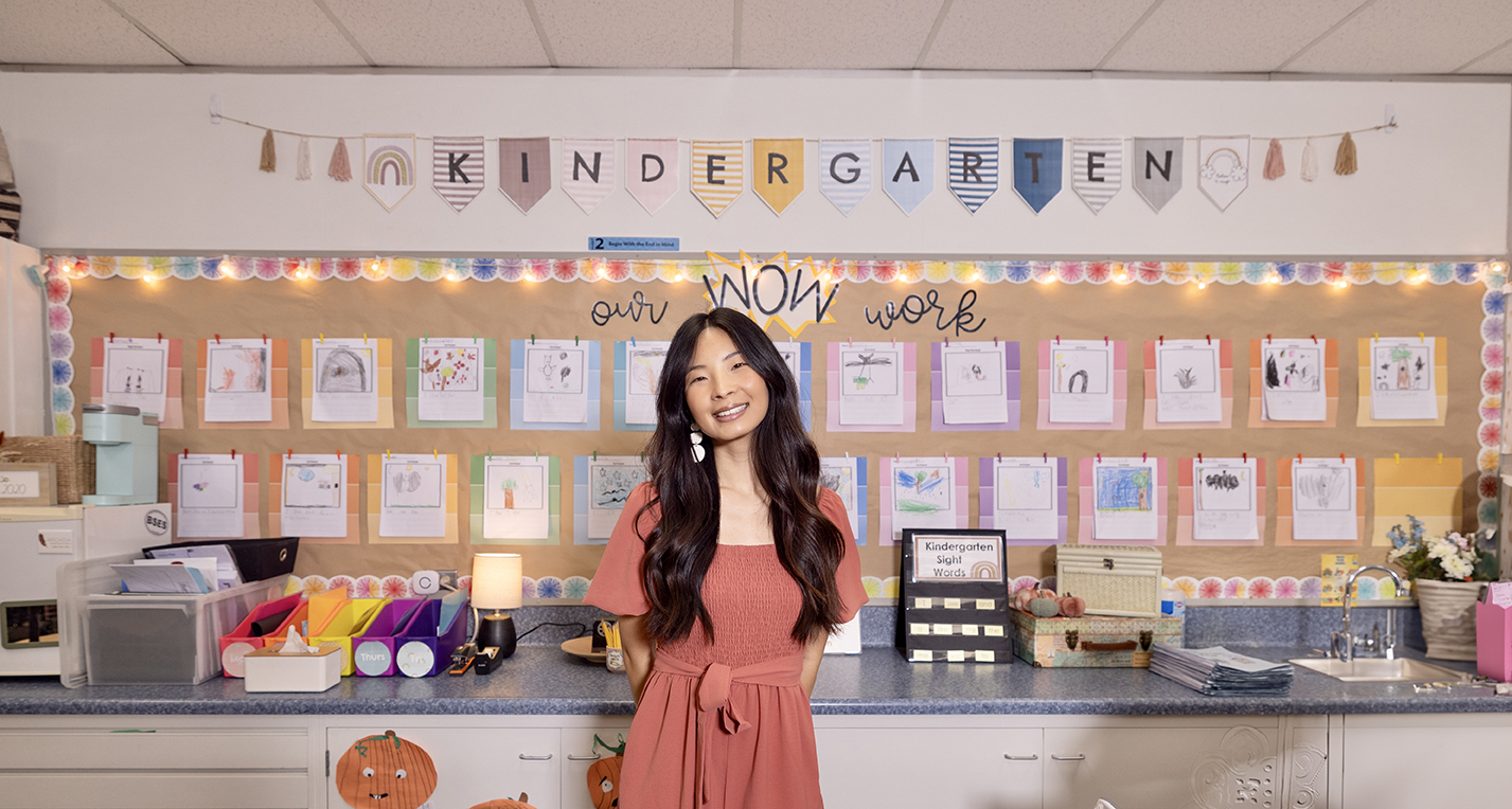 Winnie Chen, teacher who uses Cricut in her classroom