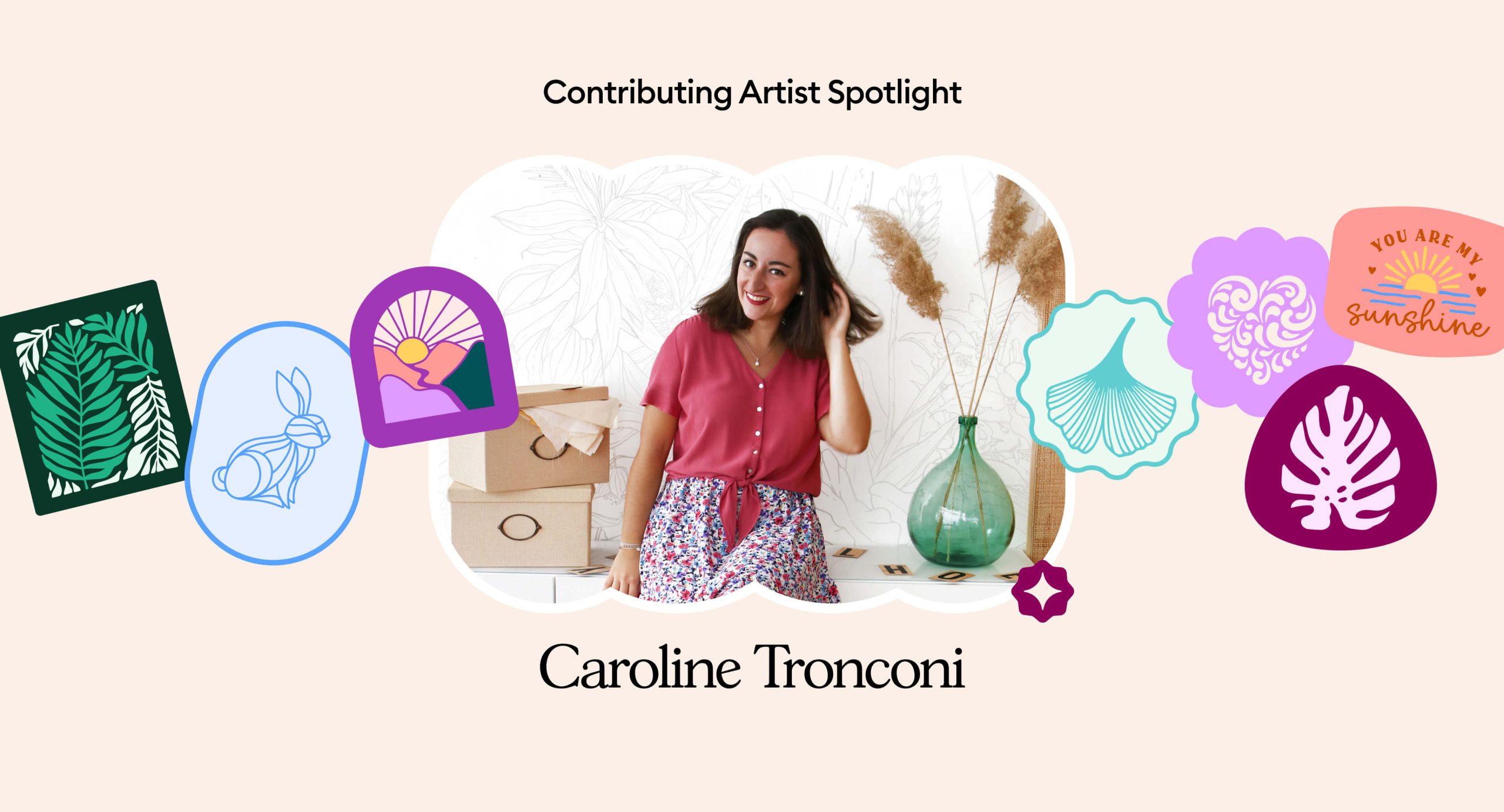 Cricut Contributing Artist series: Caroline Tronconi
