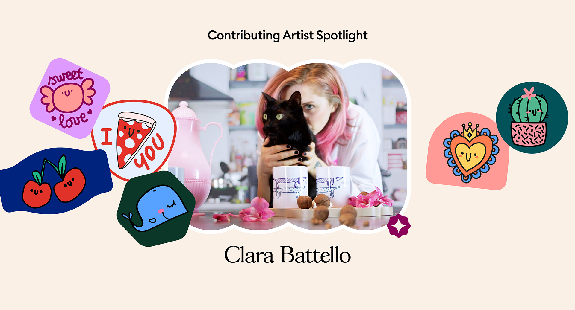 Cricut Contributing Artist series: Clara Battello