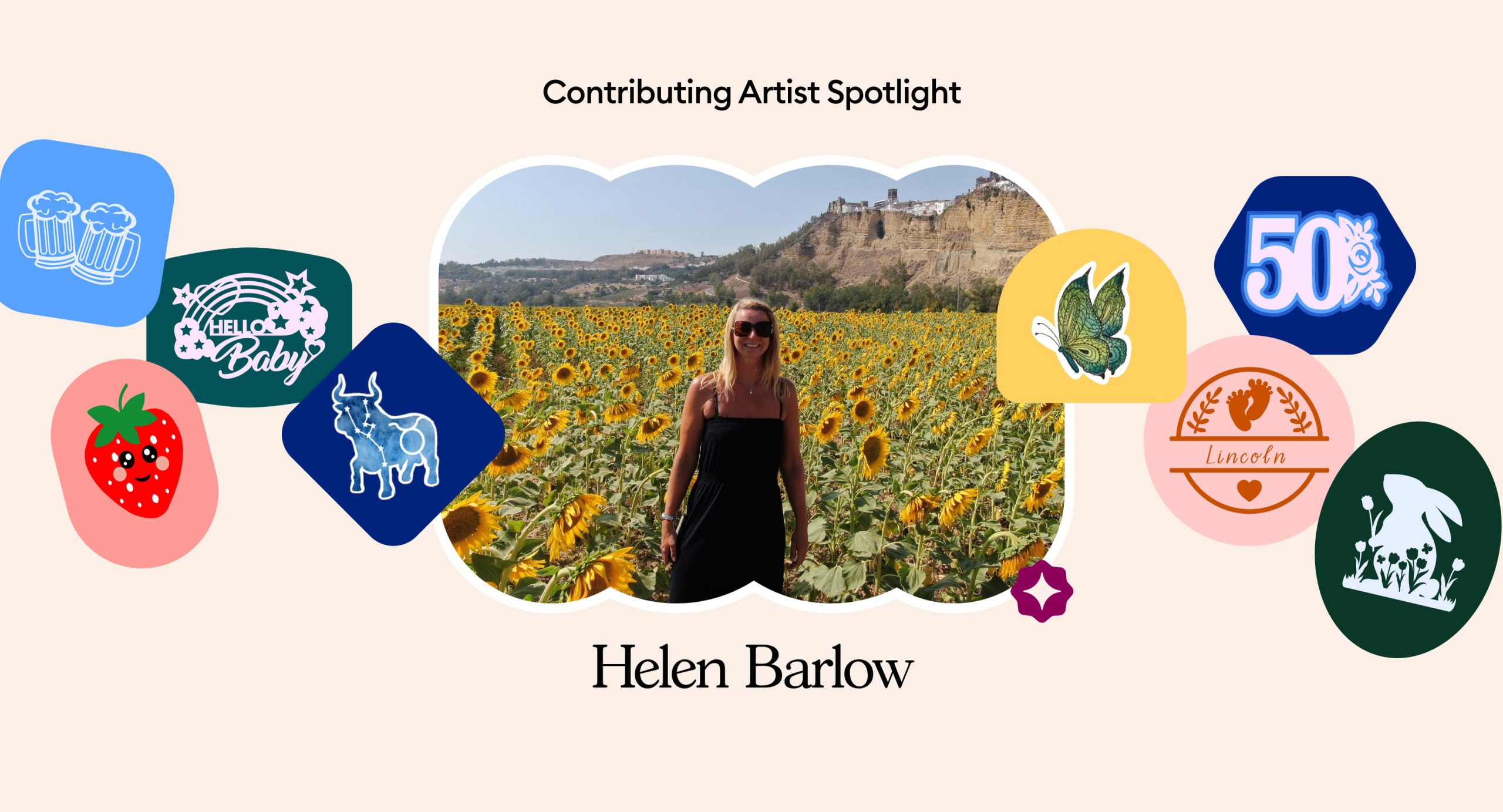 Cricut Contributing Artist series: Helen Barlow