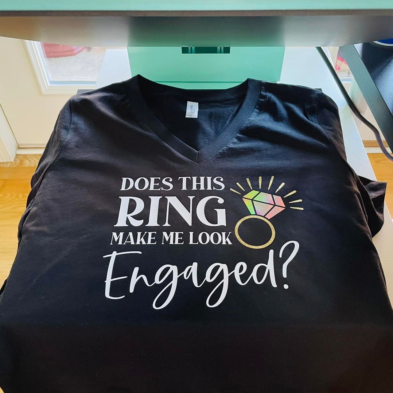 Does This Ring Make Me Look Engaged Shirt