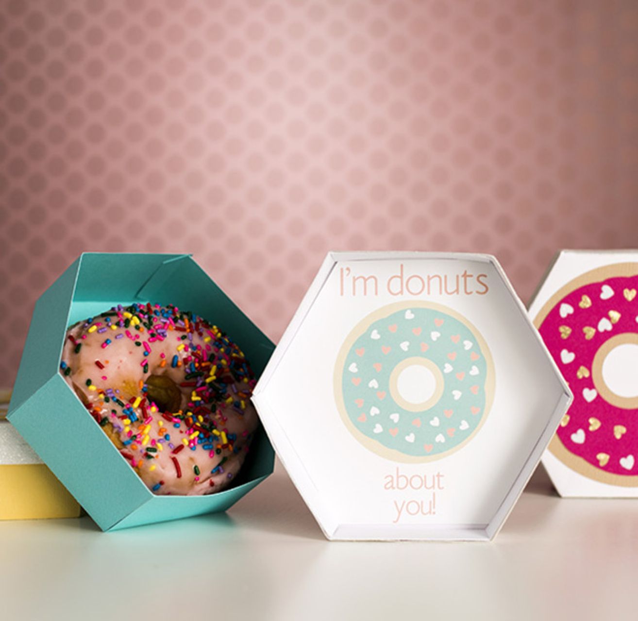 Donut Valentine Box