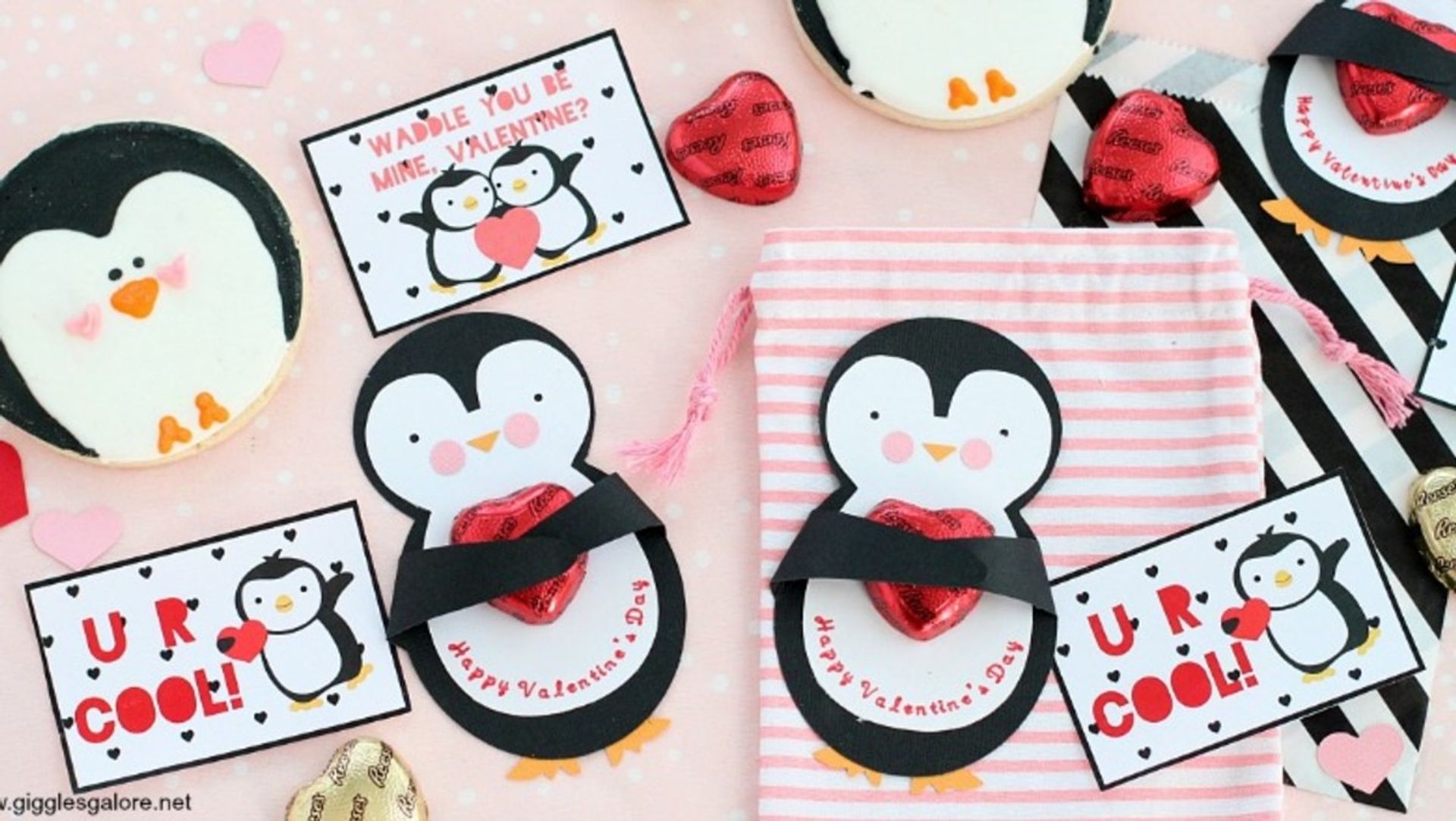 Penguin Chocolate Valentine