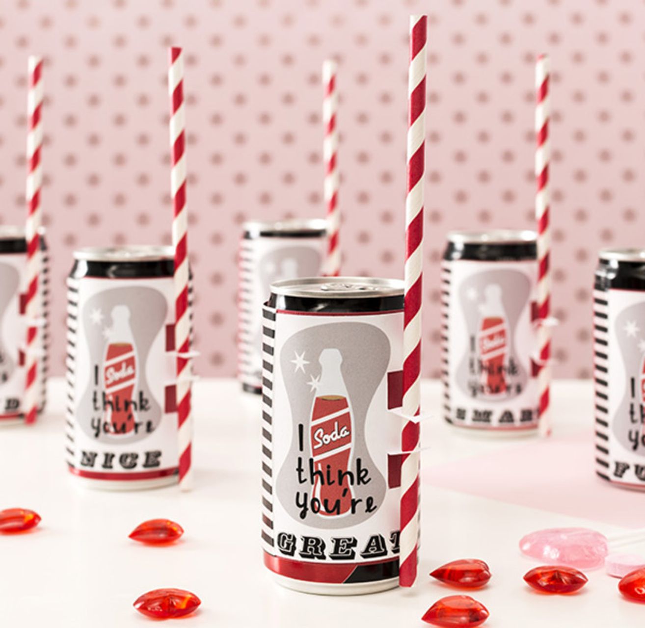 Soda Can Valentine