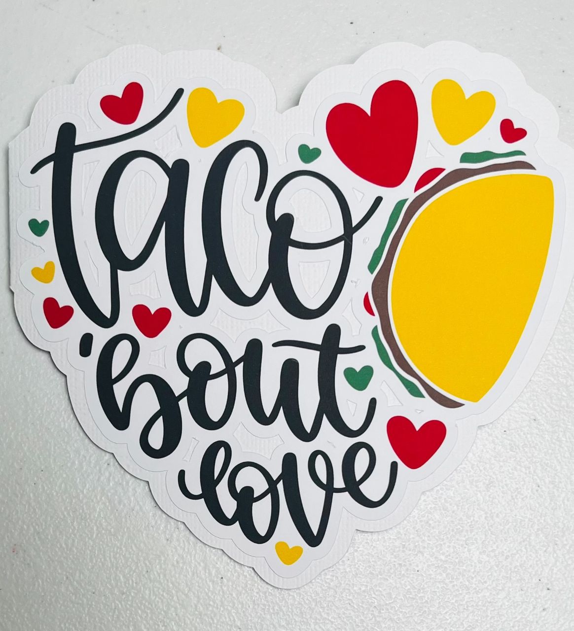 Taco Valentine's Day Card