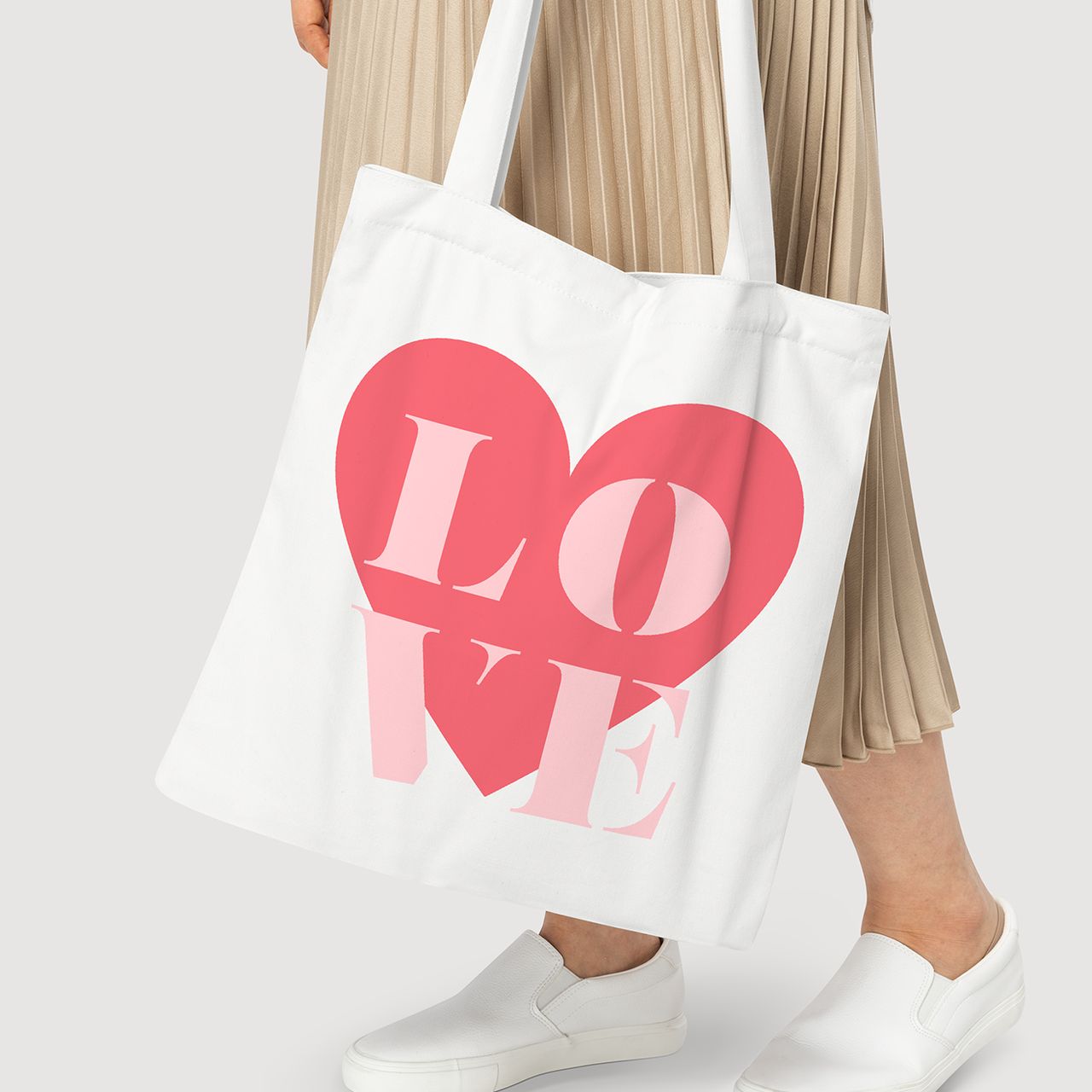 Valentine's Day Love Tote Bag