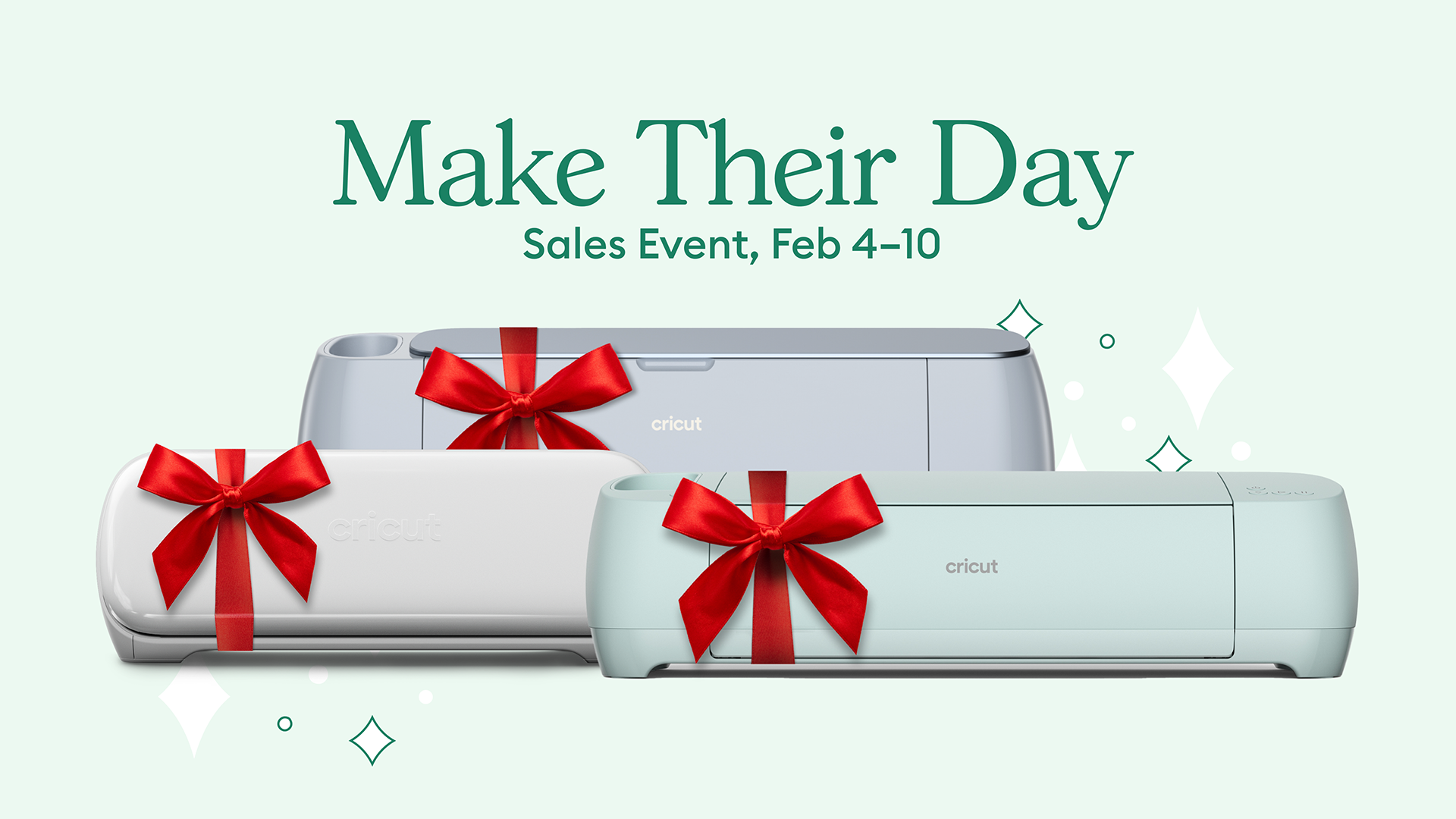 Last-minute deals at the Cricut Annual Make Their Day Sales Event