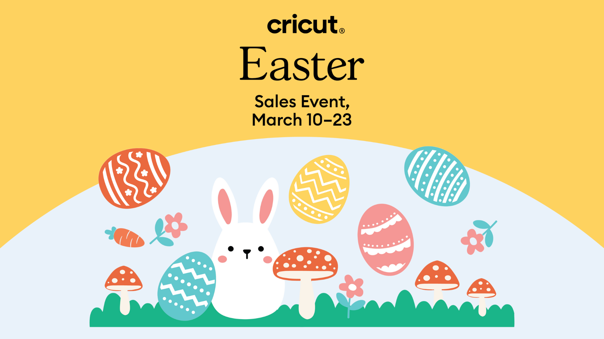 The Cricut Easter Sales Event is here!