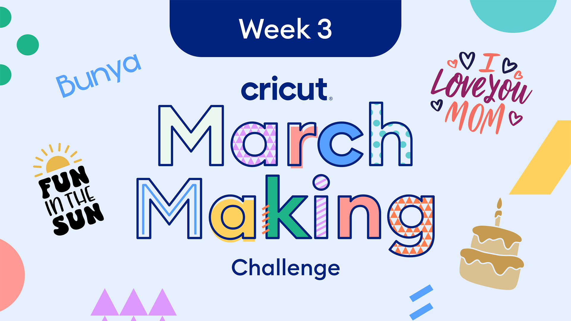 March Making Challenge: Week 3 Free Designs!
