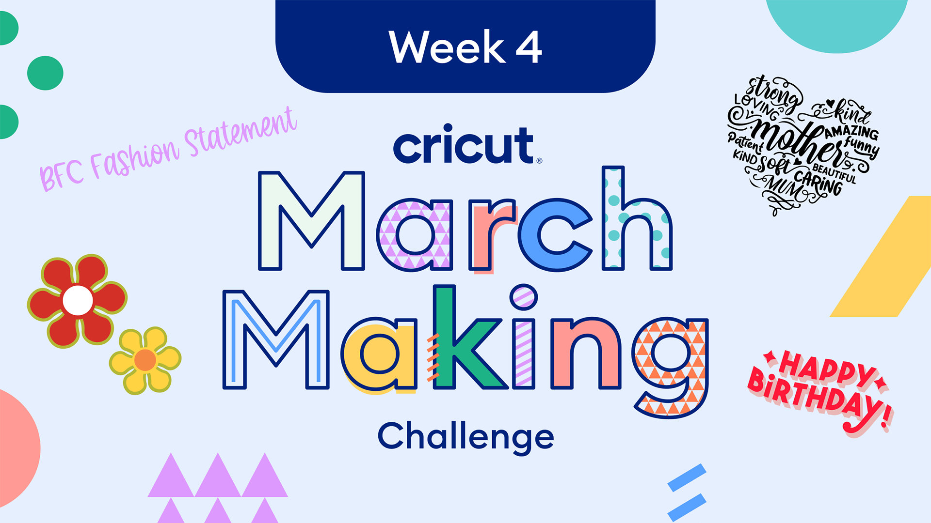 March Making Challenge: Week 4 Free Designs!