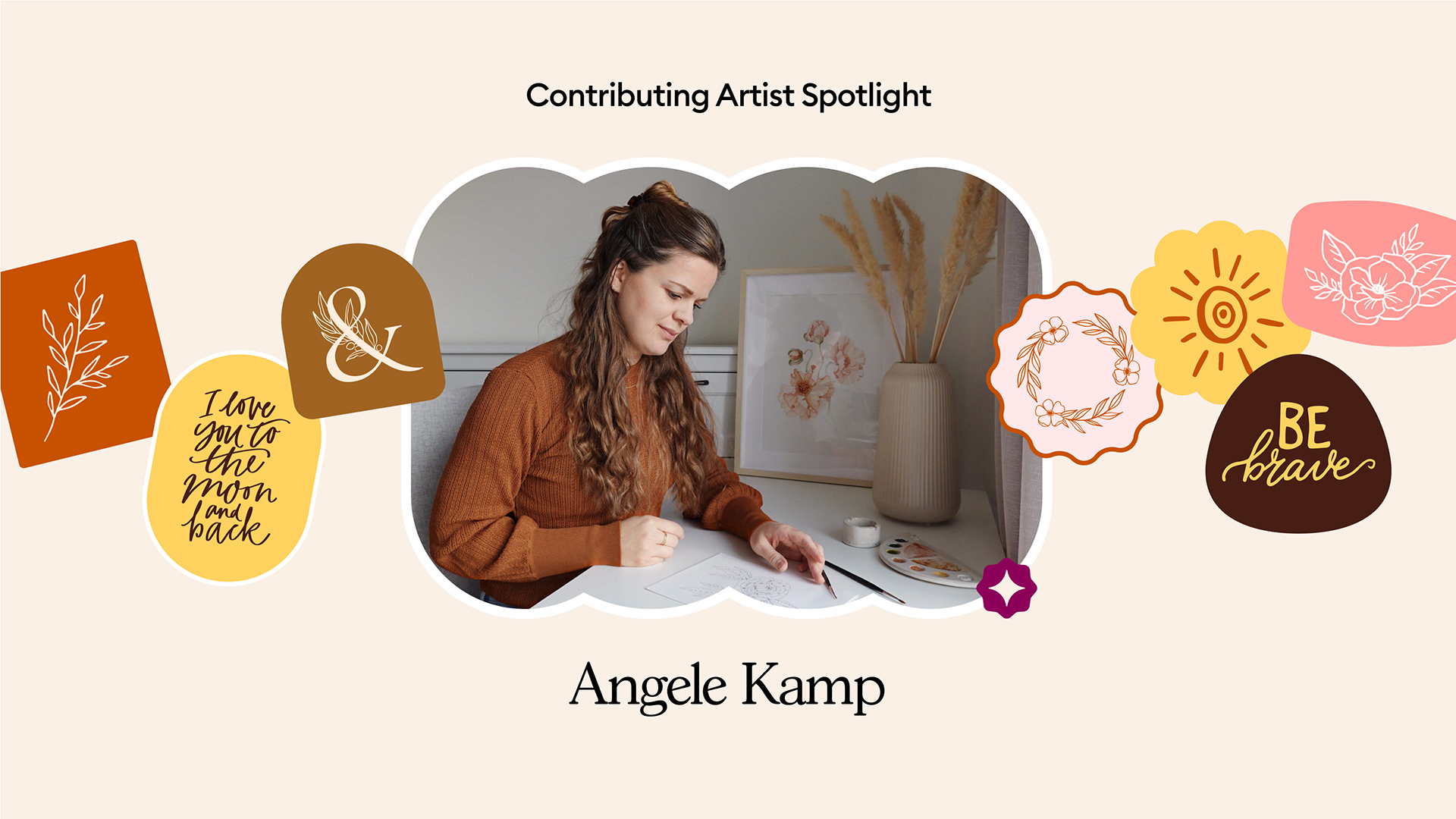 Serie Cricut Contributing Artist: Angele Kamp 