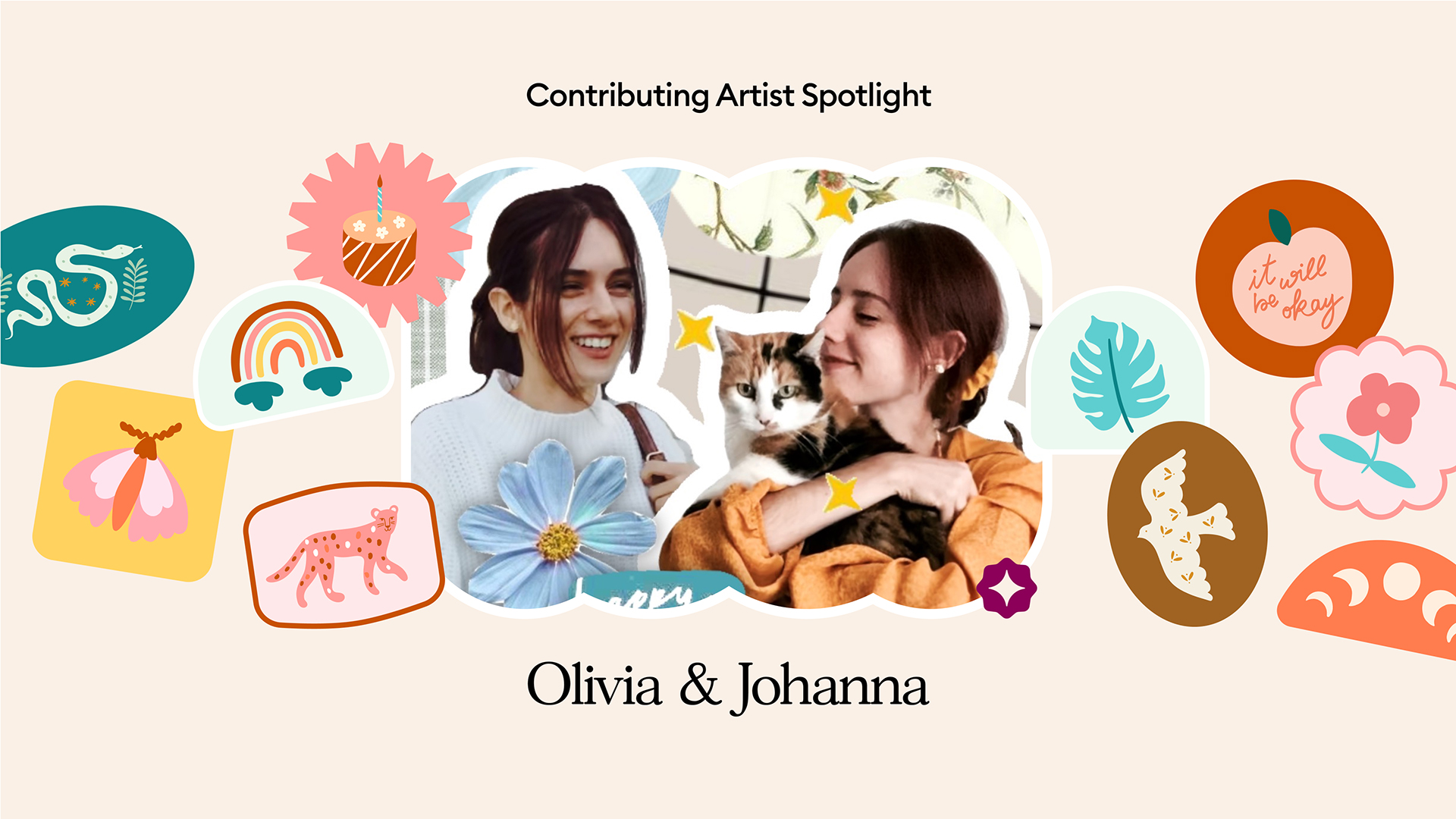 Cricut Contributing Artist series: Olivia & Johanna