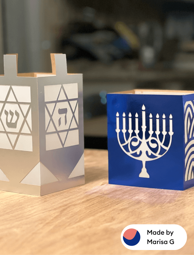 Hanukkah gift boxes