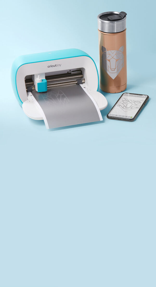 Machine de découpe Cricut Joy Blanc et Bleu - Accessoire imprimante 3D