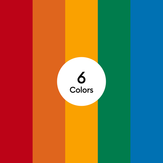 Vinyl – Permanent, Brights Sampler (6 ct) Vinyl – Permanent, Brights Sampler (6 ct)