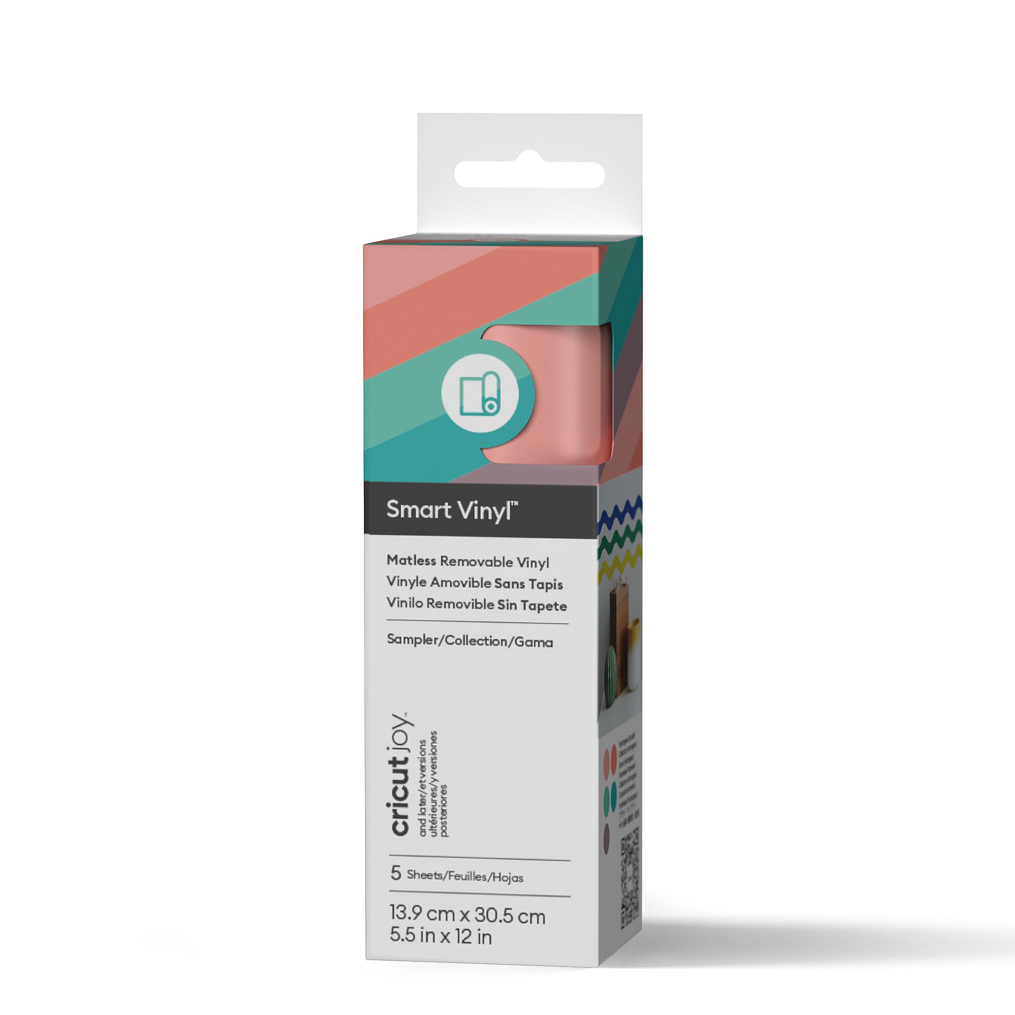 Cricut Joy Smart Vinyl Musterset, Hortensien – Ablösbar | Multicolor Sampler