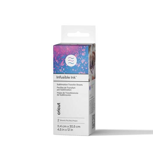 Feuilles de transfert Infusible Ink&trade; (2 unit&eacute;s), &Eacute;claboussure d'eau pourpre