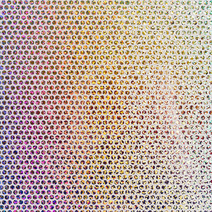 Holographic Sparkle Iron -On Mosaic Circles Sampler, Cherry Fizz Holographic Sparkle Iron -On Mosaic Circles Sampler, Cherry Fizz