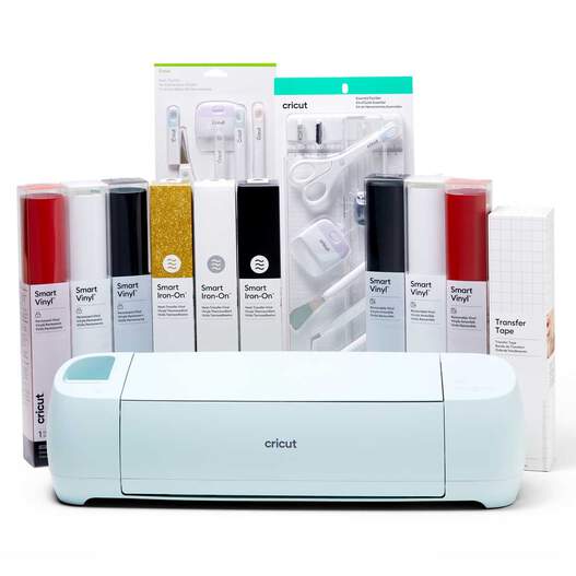 Cricut Explore™ 3 + essenzielles Materialpaket