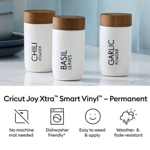 Vinyle permanent sans tapis Smart Vinyl&trade; Cricut Joy Xtra&trade;, collection Pinwheel (3 unit&eacute;s)