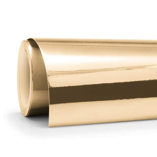 Cricut Joy Xtra&trade; Smart Iron-On&trade; W&auml;rme&uuml;bertragungsvinyl, Hibiskus-Musterset (3 Stk.), Gold