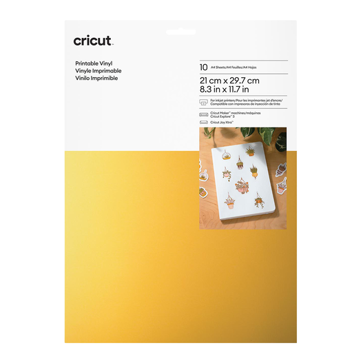 Printable Vinyl &ndash; A4 (10 ct)