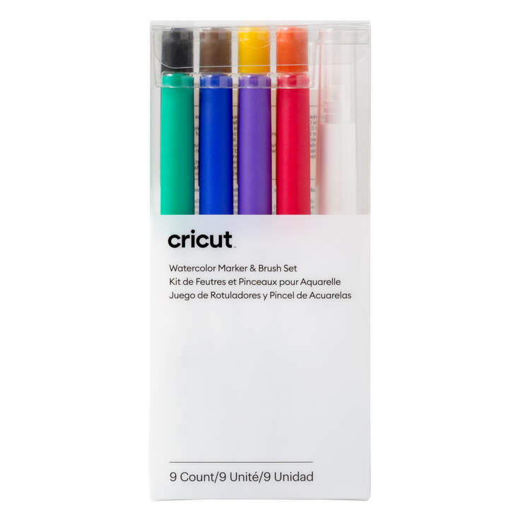 Watercolor Marker & Brush Set (9 ct) Watercolor Marker & Brush Set (9 ct)