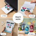 Printable Waterproof Sticker Set &ndash; A4 (20 ct)