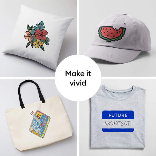 Sublimationskompatibles, bedruckbares Iron-On – 21,6 x 27,9 cm / 8,5 x 11 Zoll (10 Stk.)