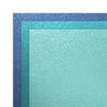 Smart Vinyl&trade; &ndash; permanentes Vinyl ohne Schneidematte, Seaglass-Musterset &ndash; 33 x 30,5 cm / 13 x 12 Zoll (3 Stk.)