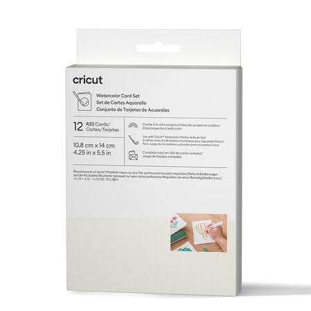 Cricut&nbsp;Joy&trade;&nbsp;Aquarellkarten&nbsp;&ndash; R20 (12&nbsp;Stk.)